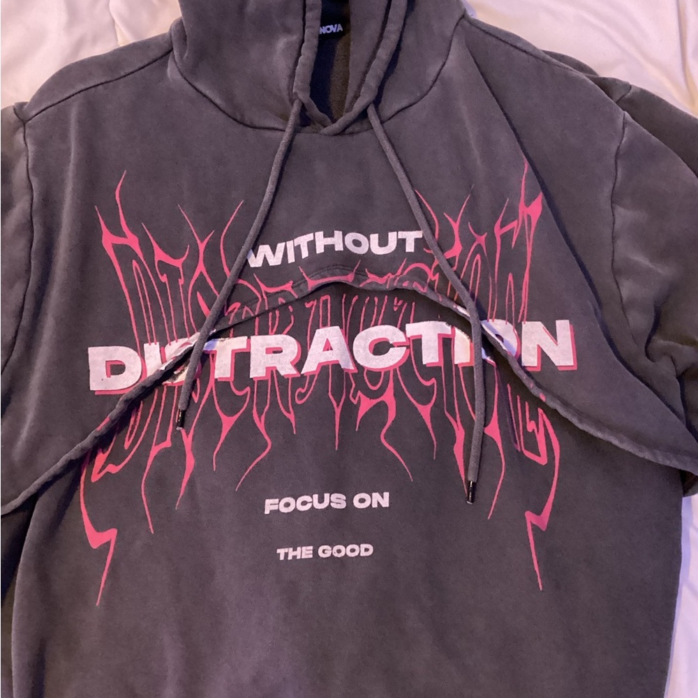 Fashion Nova Charcoal Hoodie